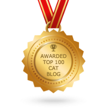 awarded top 100 cat blog