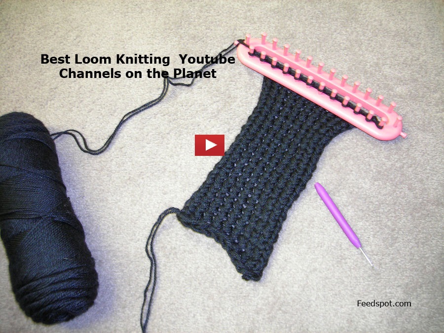 youtube round loom knitting hat patterns