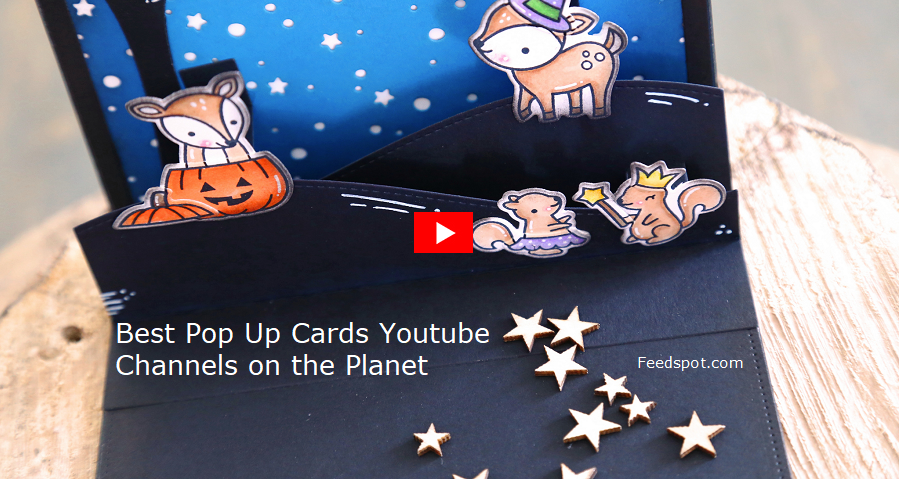 20 Pop Up Cards Youtube Channels Pop Up Artists